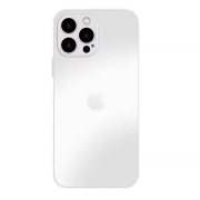 Чохол скляний матовий AG Glass Case для iPhone 13 із захистом камери White