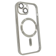Чохол на iPhone 15 Shining with MagSafe із захисними лінзами на камеру Tatanium