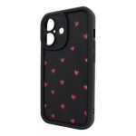 Чохол для iPhone 16 – Pretty Things "Little Hearts – Black"