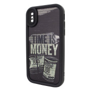 Чохол для iPhone X/XS – Pretty Things "Money – Black"