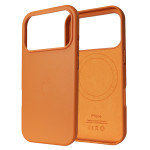Чохол Leather Case PU with MagSafe (iPhone 17 Pro Max, Orange)
