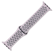 Ремінець силіконовий Silicone Band Nike (42mm, 44mm, 45mm, 46mm, 49mm, Lavender-Black)