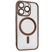 Чохол Titan Frame Matte PC MagSafe Case (iPhone 15 Pro – Desert Gold)