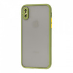 Чохол Avenger Case camera Lens (на iPhone X/Xs, Khaki Green)