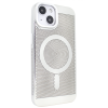 Чохол для iPhone 15 Perforation Case with MagSafe Silver