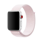 Ремінець на Apple Watch Nylon Loop нейлоновий (38mm, 40mm, 41mm, [42mm Series 10/11], Pearl Pink)
