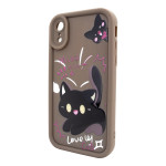 Чохол для iPhone XR – Pretty Things "Kitties – Brown"