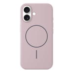 Чохол для iPhone 16 : Silicone Slim MagSafe – Pink Sand