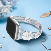 Ремінець Flower Steel Band для Apple Watch 38mm, 40mm, 41mm, [42mm Series 10/11] - Silver