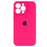 Чохол Silicone Full Camera (iPhone 15 Pro, №47 Hot Pink)