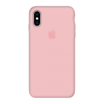 Чохол Silicone Case на iPhone X/Xs FULL (№6 Light Pink)