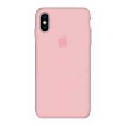 Чохол Silicone Case на iPhone X/Xs FULL (№6 Light Pink)