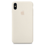 Чохол Silicone Case на iPhone Xs Max FULL (№11 Antique White)