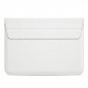 Чохол-папка для MacBook (13.3"–14.2") Leather PU – White