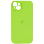 Чохол Silicone Case Full Camera для iPhone 13 Neon Green