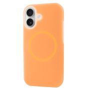 Чохол Neon Silicone Case MagSafe (iPhone 16 – Orange)