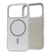 Чохол Nofelet Tech MagSafe Case (iPhone 17 Pro Max – Light Gray)
