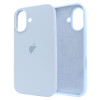 Чохол для iPhone 16 Silicone Case FULL (№43 Sky Blue)