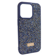 Чохол для iPhone 14 Pro Max : Swarovski Case – Blue