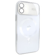 Чохол для iPhone 11 матовий NEW PC Slim with MagSafe case із захистом камери White
