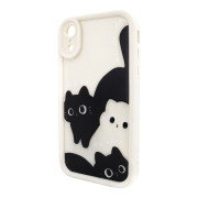 Чохол для iPhone XR – Pretty Things "Kitties – White"
