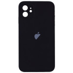 Чохол Silicone Case Full Camera для iPhone 12 Black