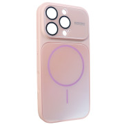 Чохол Gradient Glass MagSafe Case (iPhone 16 Pro Max – Pink)