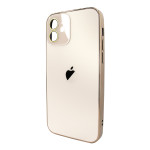 Чохол для iPhone 12 : AG-PC Glass – Gold