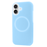 Чохол Neon Silicone Case MagSafe (iPhone 16 – Sky)