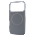 Neon Silicone Case MagSafe (iPhone 17 Pro – Gray)