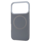 Neon Silicone Case MagSafe (iPhone 17 Pro – Gray)