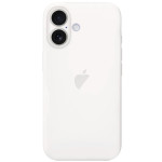 Чохол для iPhone 16 : Silicone Case Full Camera - №9 White