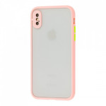 Чохол Avenger Case camera Lens (на iPhone X/Xs, Pink)