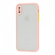 Чохол Avenger Case camera Lens (на iPhone X/Xs, Pink)