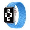 Монобраслет на Apple Watch Braided Solo Loop ( Light Blue, 42mm, 44mm, 45mm, 46mm, 49mm M)