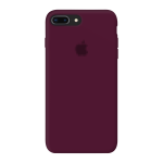 Чохол Silicone Case на iPhone 8 Plus | 7 Plus FULL (№52 Marsala)