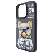 Чохол Nimmy Case AnimalZip (iPhone 15 Pro Max, Black Dog)