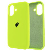 Чохол для iPhone 17 – Silicone Case Full (№66 Neon Green)