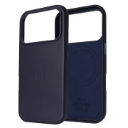 Чохол Leather Case PU with MagSafe (iPhone 17 Pro, Midnight Blue)