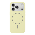 Чохол для iPhone 17 Pro : Silicone Slim MagSafe – Cream Yellow