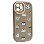 Чохол Paws Case – iPhone 12 Pro Max (Little Friends - Brown)
