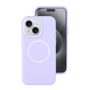 Neon Silicone Case MagSafe (iPhone 14/13 – Purple)