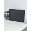 Чохол-папка для MacBook (15.3"–16") Leather PU – Charcoal Gray
