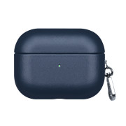 Чохол Leather Case (AirPods 4 – Midnight Blue)