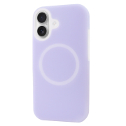 Neon Silicone Case MagSafe (iPhone 17 – Purple)