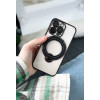 Чохол для iPhone 12 Pro Max Clear Shining Holder with MagSafe Black