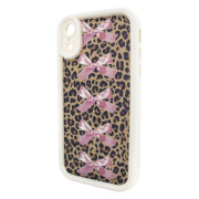 Чохол для iPhone XR – Pretty Things "Leopard & Bows – White"