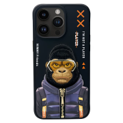 Чохол Nimmy Case AnimalZip (iPhone 15 Pro Max, Black Gorrila)