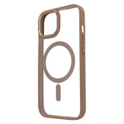 Чехол Crystal Guard with MagSafe (iPhone 15, Gold)