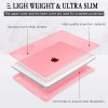Чохол-накладка для MacBook Air 13.3" CRYSTAL Case (2010-2017) – Intel (A1466, A1369) – Pink